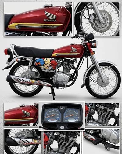 Honda cg 125 special edition self start