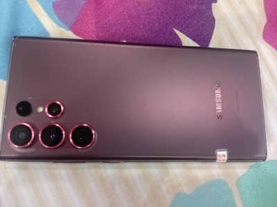 S22 Ultra 12/256 Dual Sim Official PTA 10/9.5 Condition Just 4 Lines