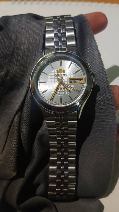 Men's Watch|Automatic Watch|Orient Tristar 21 Jewels Automatic Watch