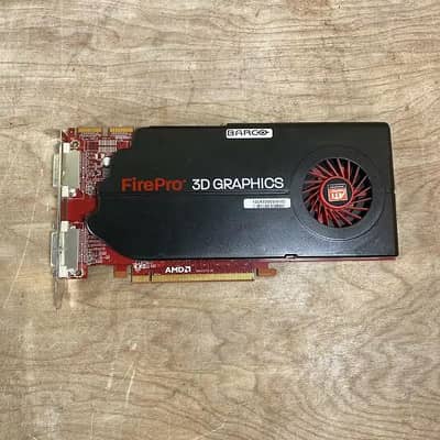 amd firepro v5800 in good condition /budget gpu working