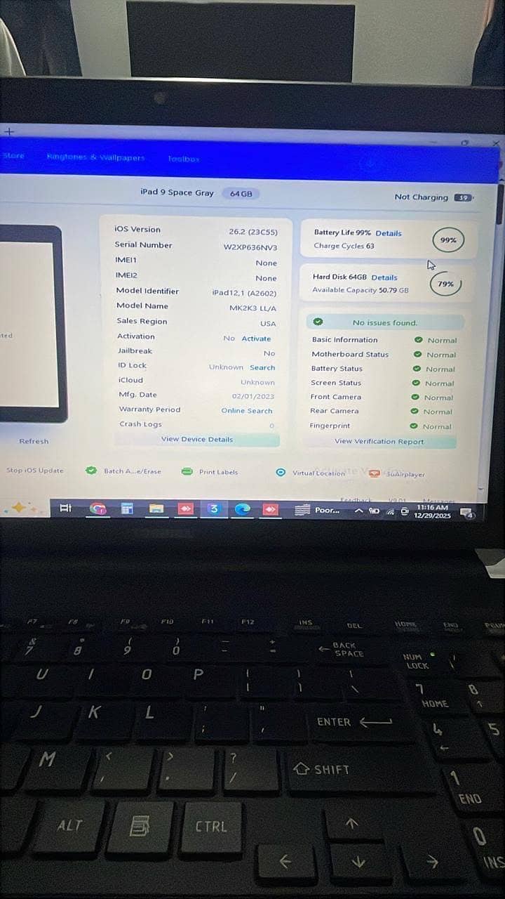 Ipad 9th generation i cloude lock 0