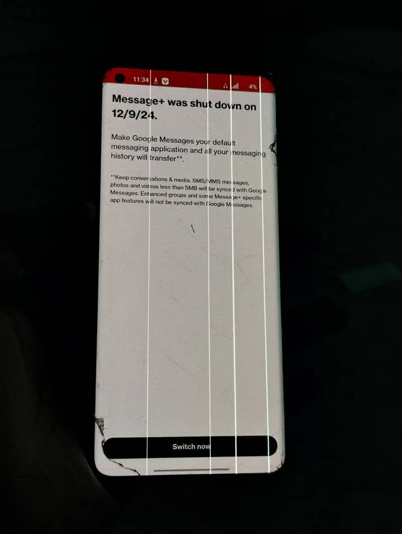 exchange possible only I phone 1