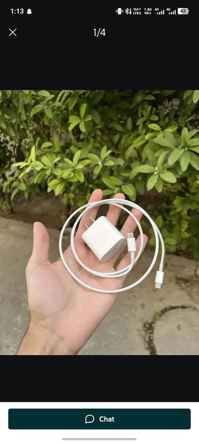 I phone charger 20 wt