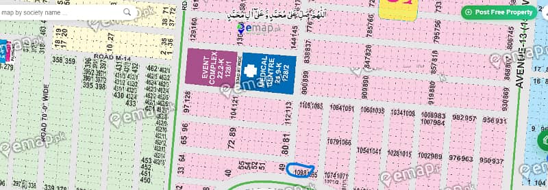 Premium Corner Plot for Sale in DHA Phase 7, Block S Prime Location on 100 Ft Road near to glof cluband rayya