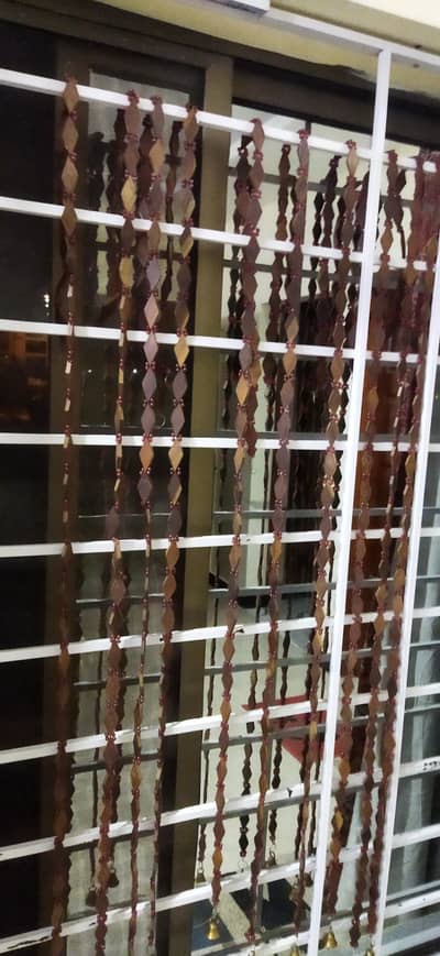 New wooden beads curtains 10pcs for sale.