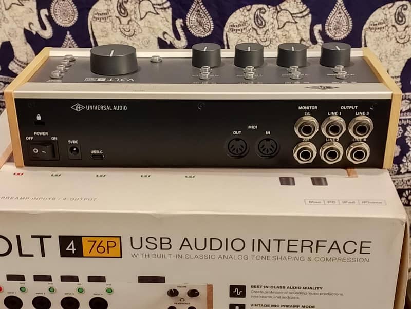 Universal Audio Volt 476P USB-C Audio Interface 4