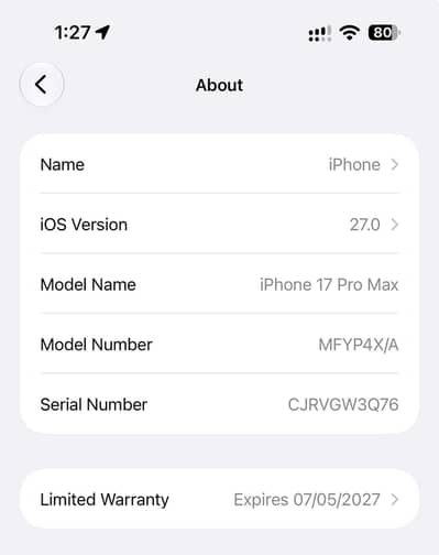 Apple iPhone 17 Pro Max