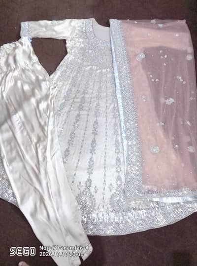 Bridal waleema maxi