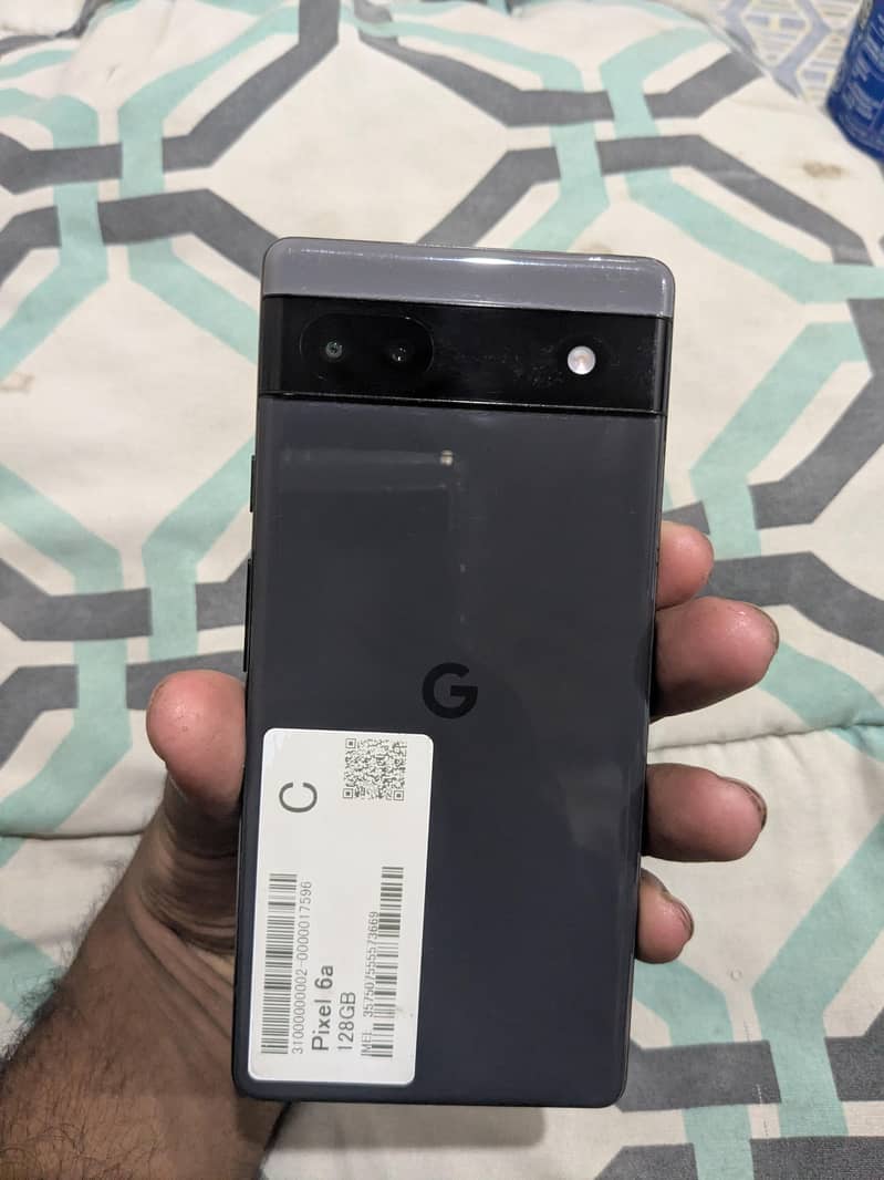 google pixel 6A 10
