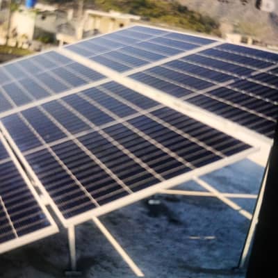used solar plates