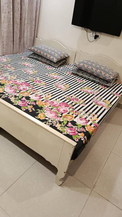 2 single bed's