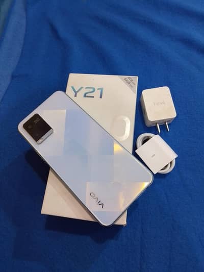 Vivo Y21 (4/64GB) Complete Box 10/10 New Condition For Sale