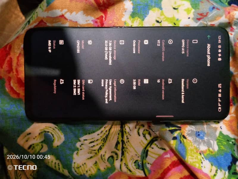 OPPO A15 3