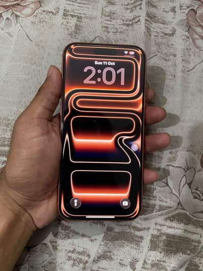 iPhone 17 Pro Max Orange Titanium 256GB JV Non-PTA | 10/10 Condition