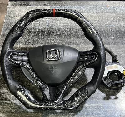 Honda civic reborn steering wheel