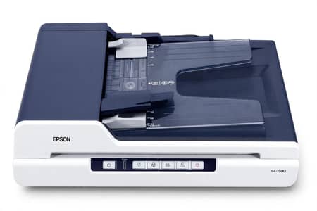 Epson GT-1500 Document Scanner | 40 Sheet ADF + Flatbed | 1200 DPI