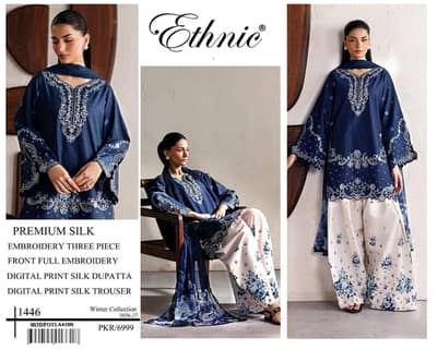 Ethnic silk 3pc