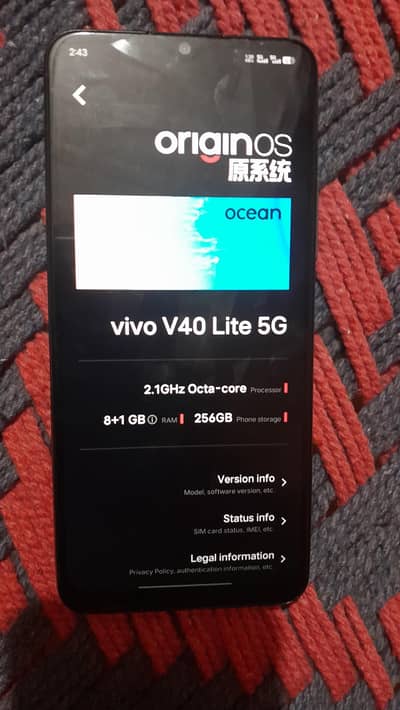 Vivo V40 Lite 5G 8 256