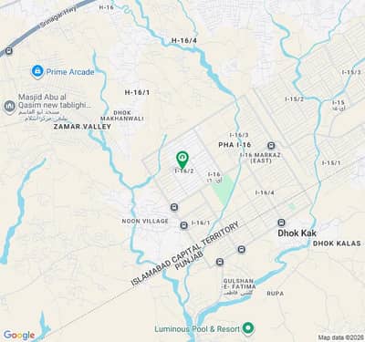 Top Location 7 Marla Plot For Sale in I-16/2