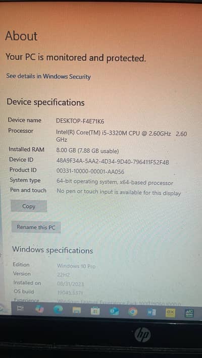 HP ProBook 3rd Generation
