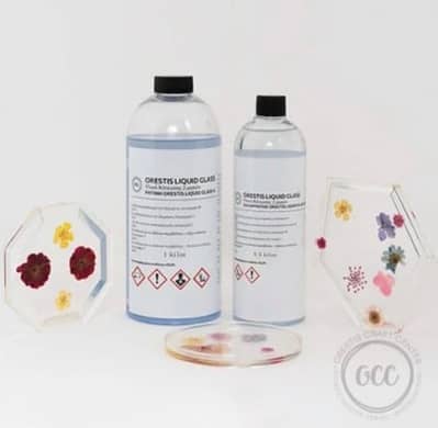 Crystal clear epoxy resin