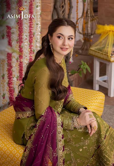 FABRIC CHIFFON Suit With MALAI Trouser