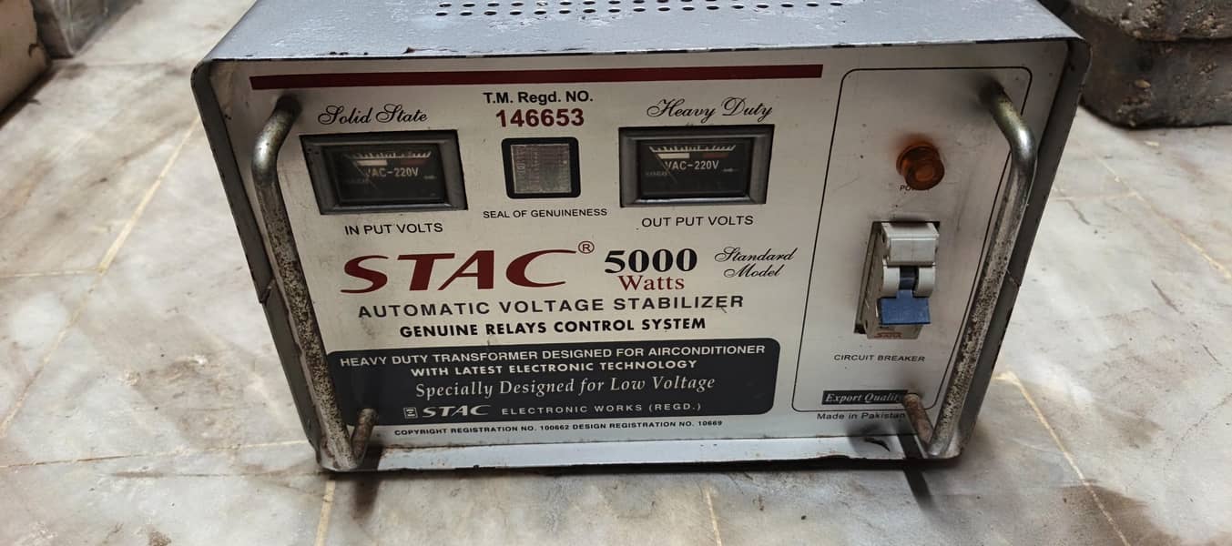 Stabilizer 5000 Watt 0