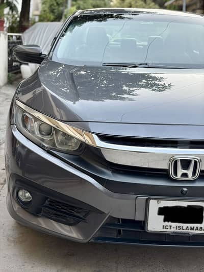 Honda Civic vti oriel UG 2018, Islamabad number, First owner