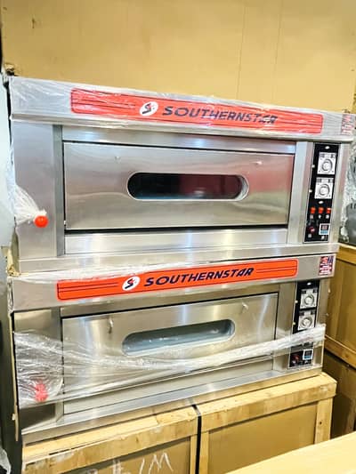 Pizza Oven / pizza deck oven / Pizza Dough mixer + pizza perp tabal