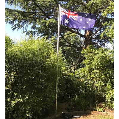 International Flags with Poles & Stands for Home & Garden 03008003560