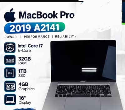 MacBook Pro 2019 – A2141 16" 32gb|1TB
