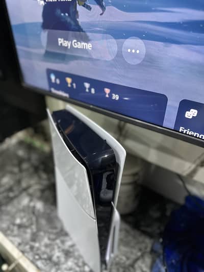 ps5slim disc edition with games