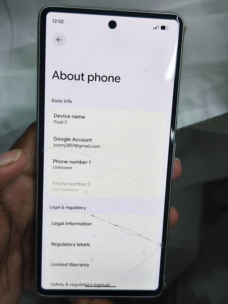Google Pixel 7 5