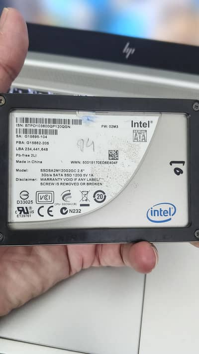 120GB SSD for Laptop