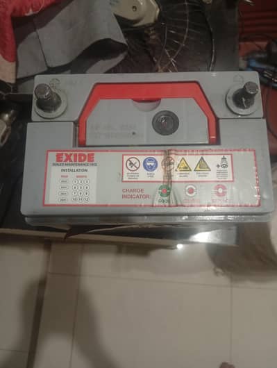 Exide battery 100 percent ok ha gari sy nikali th battery health good
