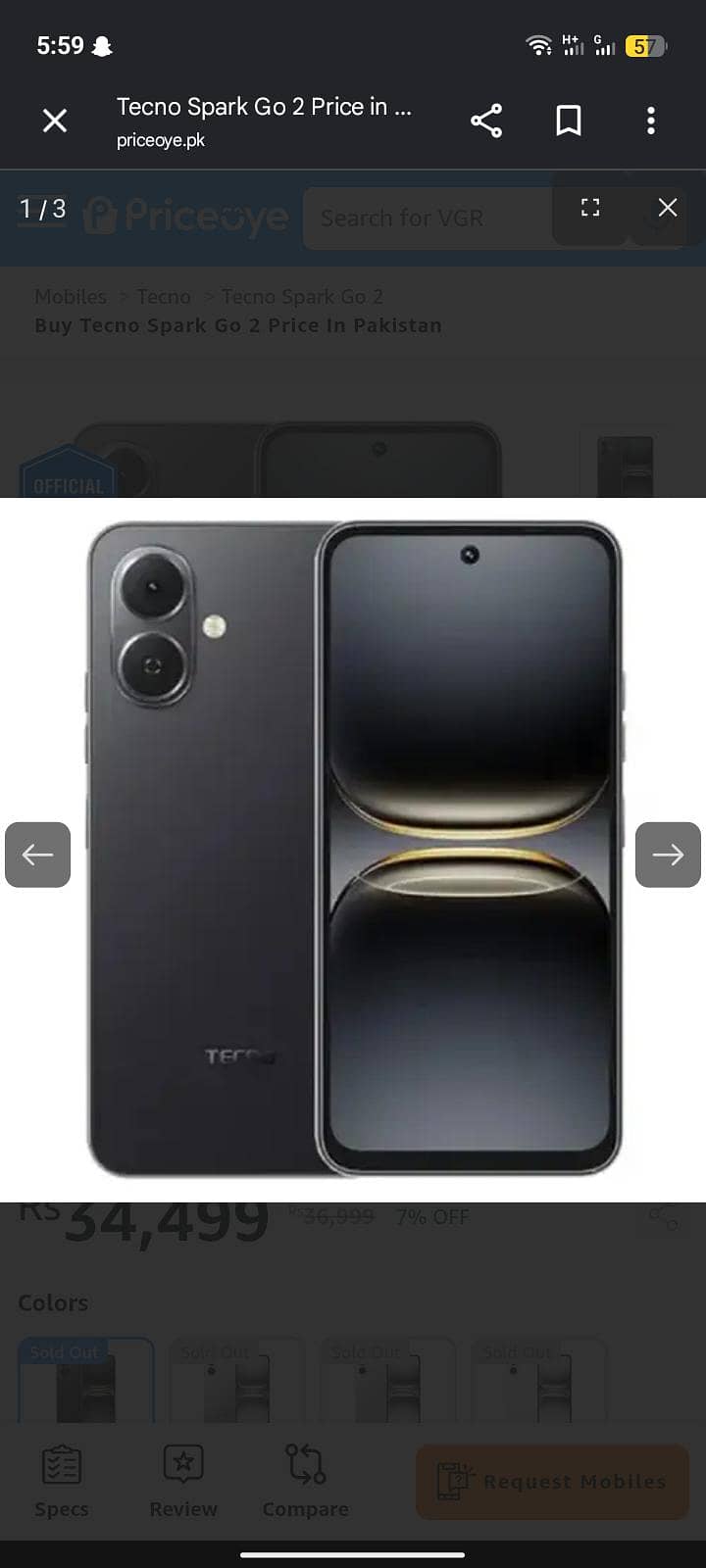 tecno spark go 2 0