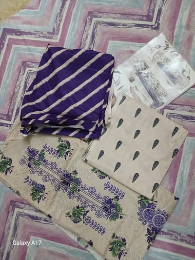 Unstitch lawn, linen