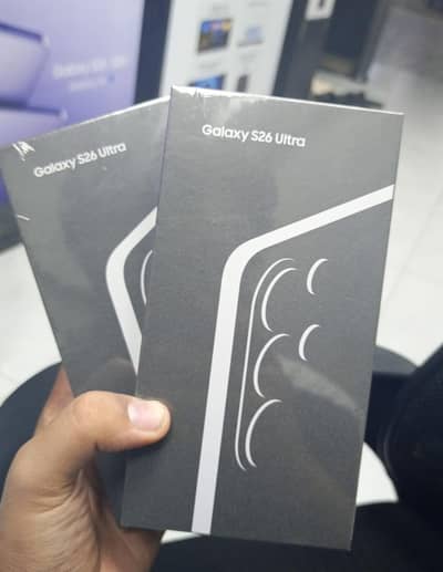 Samsung Mobile S26 Ultra box pack 12/256