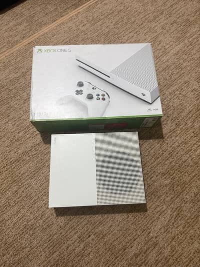 Xbox one s 1tb with box sealed console