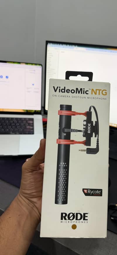 Rode NTG professional shotgun mic
