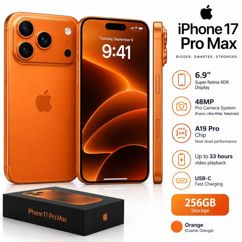 Apple iPhone 17 Pro Max 0
