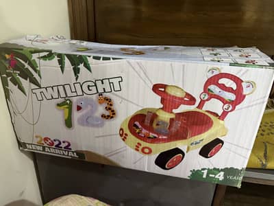 Little star Twilight Ride on Push car with light Music For Kids