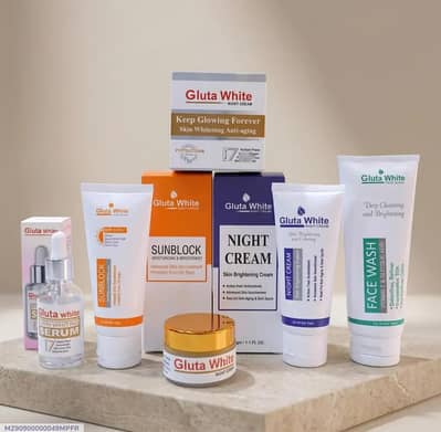 Gluta white 5 in 1 bundle