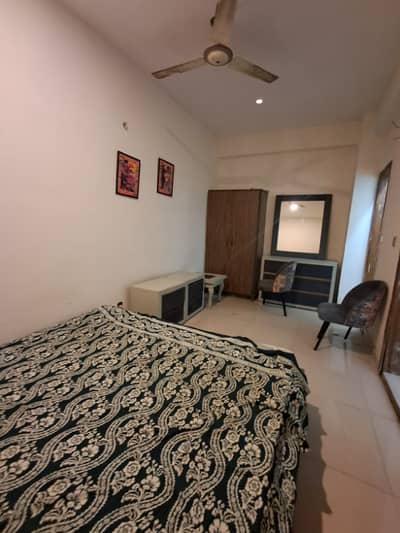 Sami furnished studio apartment available for rent in Islamabad markez