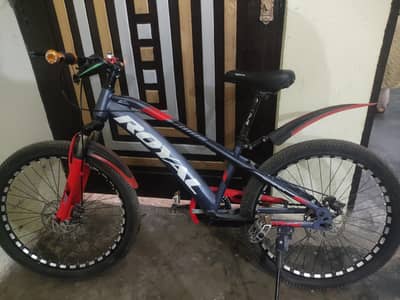 Bicycle for Sale – Excellent Working Condition | Grey & Red