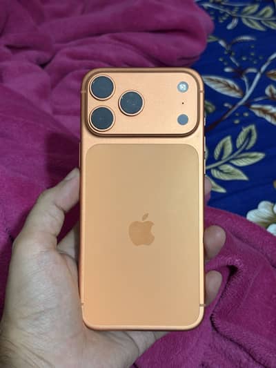 IPHONE 17 PRO MAX ORANGE COLOR