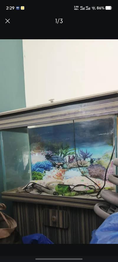 2.5 feet fish aquarium for sale