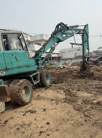 Komatsu excavator crane uk import
