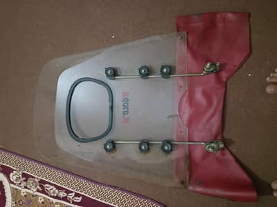موٹر سائیکل ونڈ پروٹیکٹر برائے سردی | Bike Wind Shield