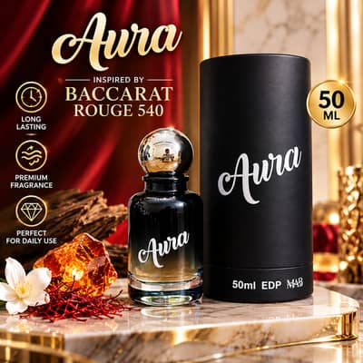 AURA by MAB NEXUS Perfume 50ml Unisex Long Lasting Eau de Parfum